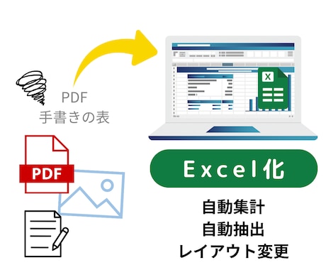 限定５枠★Excelのフォーマット作成します 可能な限り本価格で対応します！現役SEの技術フル活用！ イメージ2