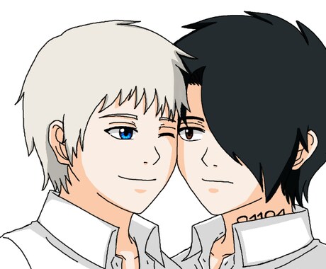 アニメキャラのイラスト描きます イメージ1