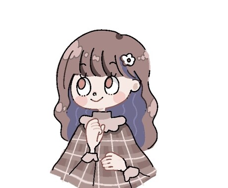 ポップでゆるくてかわいいアイコン描きます 似顔絵、プレゼント、結婚式ペーパーアイテムなどにも！ イメージ2