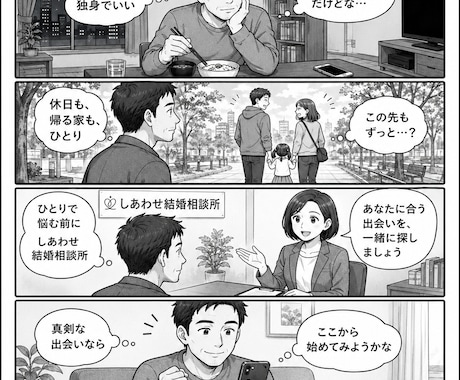 AI初心者でもOK！選ぶだけで漫画作成できます 読まれる4コマ漫画GPTsをお渡します。サポート付き！ イメージ2