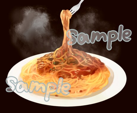 美味しそうな食べ物描きます アイコンやメニューなどに使える食べ物を描きます。 イメージ2