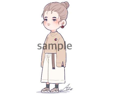 SNSなどで使えるアイコンを描きます Twitterやインスタなどのアイコンに イメージ2