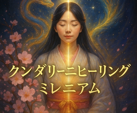 クンダリーニヒーリング【ミレニアム】覚醒へ導きます ⭐浄化→チャクラ・性開花→ソウルメイト統合・覚醒→次元上昇⭐ イメージ1