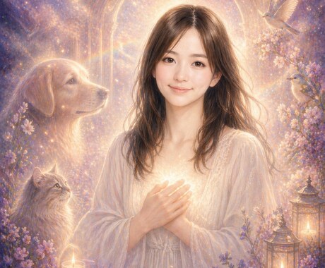 ペットロスの心に寄り添います ひとりで抱えなくて大丈夫*.⋆涙も想いも優しく受け止めます イメージ1