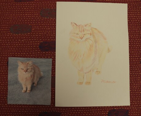 動物の似顔絵描きます シンプルで優しいペットの似顔絵描きます イメージ2