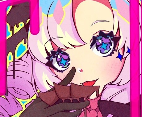 あなただけのSNSアイコン描きます 実績が無いので、希望価格より1000円引きで引き受けています イメージ1