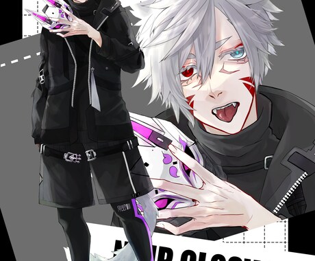 立ち絵描きます クール・ビューティーなイラストが得意です！ イメージ2