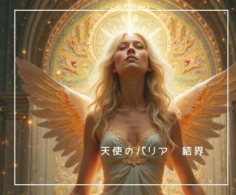 強力な結界張ります 〜浄化し結界を張り、あなたを整えます〜 イメージ1
