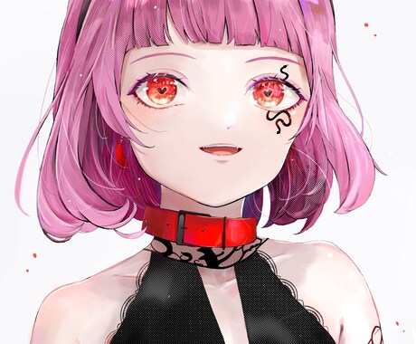透明感のあるイラスト制作いたします アイコン、歌ってみた動画、サムネイル用など イメージ2