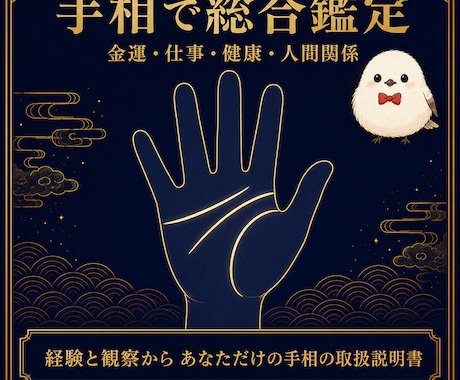 手相で総合鑑定｜金運・仕事・健康・人間関係を見ます 経験と観察記録から読み解くあなただけの手相の取扱説明書 イメージ1