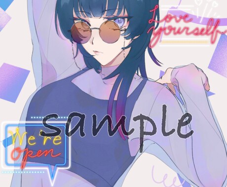 SNSアイコン等作成します ご希望に沿ったイラストを提供します イメージ1