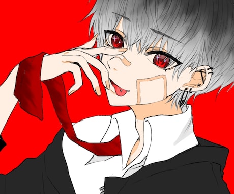 イラストを色塗り致します イメージ1