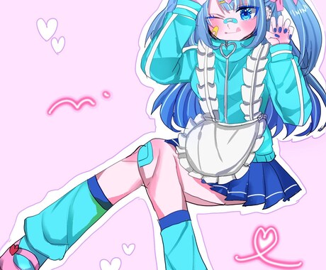 あなただけの可愛いアイコンイラスト描きます あなただけの可愛いアイコンいかがですか イメージ1