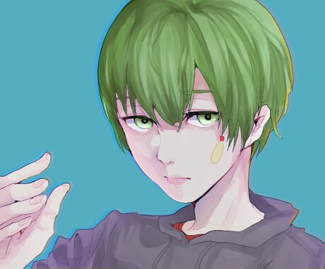 様々な用途のイラストを作成します SNSアイコン、ヘッダー、グッズ用、動画用イラスト等 イメージ1