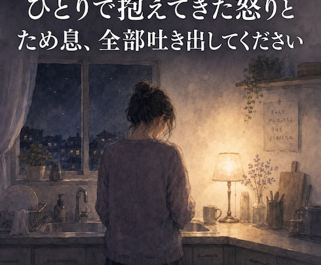 家事育児しない夫への不満、経験者が聞きます ひとりで抱えてきた怒りとため息、全部吐き出してください イメージ1