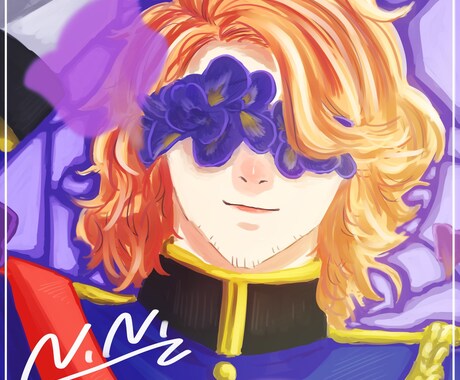 存在感のあるSNSアイコン描きます あなた用の格好いい絵を描きます！ イメージ2