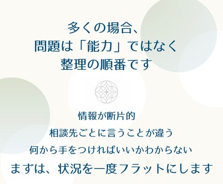 子どもの学習・教育の悩みを整理します 今の状況を言語化し、選択肢を一緒に見つけます イメージ2