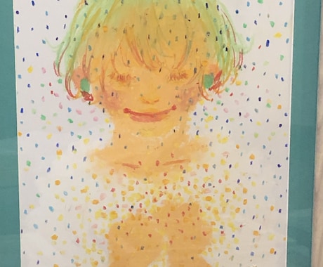 あなたを感じて手描きの似顔絵をお描きします やさしくあたたかい絵をご希望の方へ イメージ2