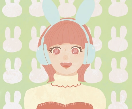 ふんわり優しい♡ゆるかわアイコン描きます イメージ1