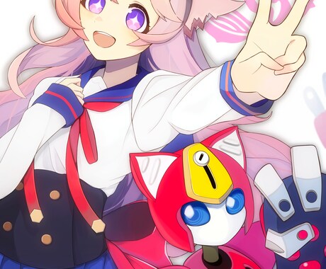 推しキャラオリキャラ描きます あなたの好きなキャラやオリキャラを描きます イメージ2