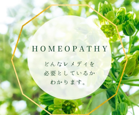 タイムウェーバーが必要なホメオパシーをお伝えします NEW根本的に症状を治癒するためのホメオパシーを提案します イメージ2