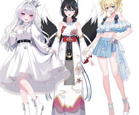 立ち絵の新衣装制作いたします ぼんやりとしたイメージでもok！ イメージ2