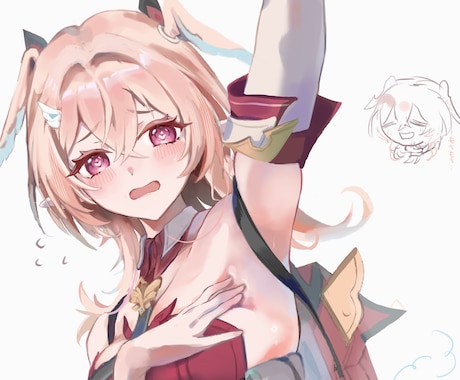 夢絵◯！アイコン、イラスト描きます イメージ1