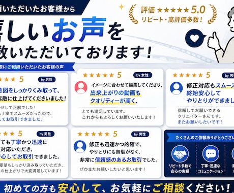YouTube動画編集します ⭐︎プラチナランク⭐︎お気に入り登録の方は1,000円割引！ イメージ2
