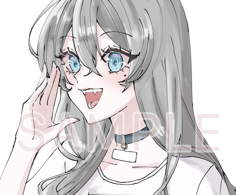 貴方だけのアイコン描きます カラフルなキャラクターアイコン描かせて頂きます！ イメージ1