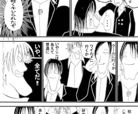 漫画制作の（悩み）お手伝いします 笑いの絶えない漫画制作悩み相談(^^♪ イメージ2
