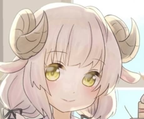 かわいい女の子アイコン描きます あなたの要望にお応えした世界でひとつだけのアイコンです！ イメージ1