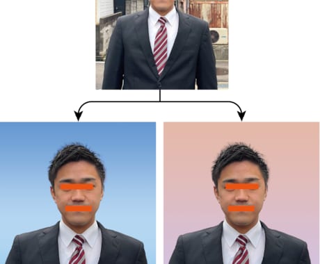 素敵な証明写真を作成します 周囲と差別化した証明写真を作りませんか？ イメージ1