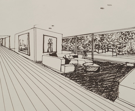 住宅、店舗など建築物のイラスト描きます 愛着のある建築物をイラストにしたい方へ イメージ2