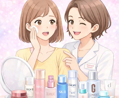 美容部員がお肌の悩み、トラブルについて寄り添います お肌トラブルを美容部員に相談しませんか？1人でお悩みの方必見 イメージ2