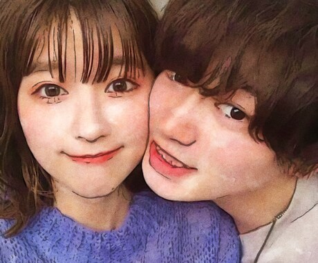写真を水彩画に加工します お写真を加工して水彩画風のイラストをかきます！ イメージ2