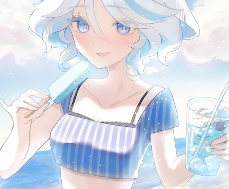 キラキラで可愛いイラストを描きます あなただけのイラストを制作させていただきます！ イメージ1