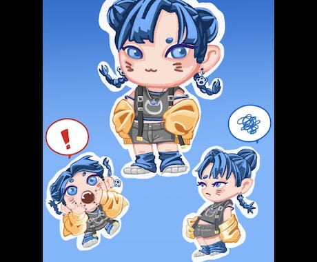 ミニキャラ、SDキャラ描きます どんなご相談でもお受けいたします◎ イメージ1