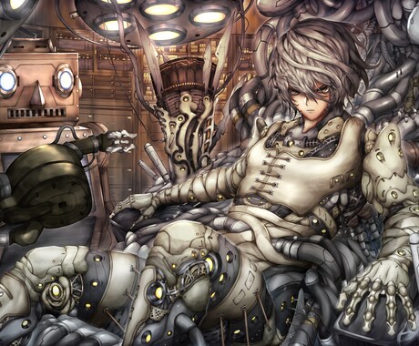 高品質な一枚イラスト、制作いたします キャラクター、人物、動物、背景、何でもOK！ イメージ2