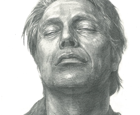 写真を元に、大切な方を鉛筆で細密デッサンします 鉛筆画・細密描写・リアル似顔絵・原画郵送・インテリア・贈り物 イメージ2