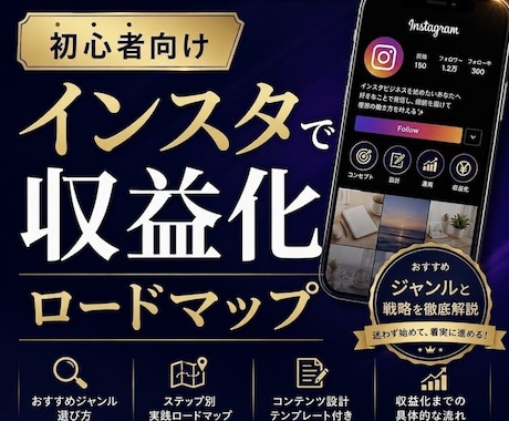 結果が出やすいインスタおすすめジャンル3選教えます 未経験は関係ない！始めやすいロードマップ付属 イメージ1