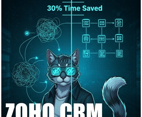 ZOHOCRM/Campaignのお悩み回答します 管理工数30%削減の実績者が具体的にアドバイス イメージ1