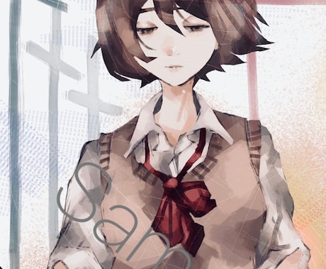 透明感のある儚く淡いイラストを描きます あなた用のイラストを描きます！ イメージ1