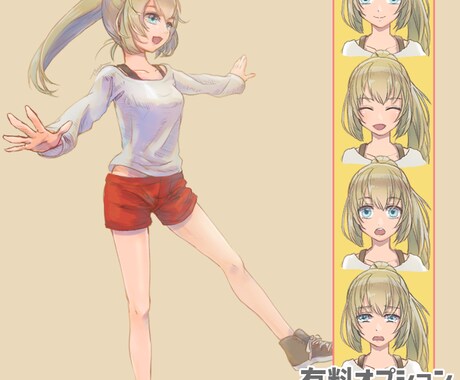 キャラクターイラスト描きます 可愛いのからダークまで　雰囲気重視でお描きします！ イメージ2