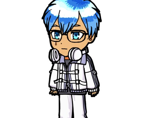 アイコンから立ち絵など、様々なイラストを描きます ドット絵、ちびキャラ、アニメ風など、かわいい絵柄 イメージ2