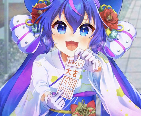 修正無制限・商用込！人物イラスト描きます アイコン･サムネイル・MV･立ち絵･など！幅広く対応します！ イメージ1