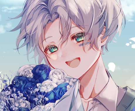 目を引く繊細なイラスト制作いたします 鮮やかなイラストで活動者さんを応援いたします イメージ2
