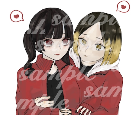 アイコン イラスト 夢絵 描きます 小さい要望も受け入れます！丁寧にかわいく仕上げます！ イメージ2