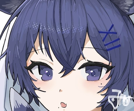 パキッとした線と色使いで描きます イメージ1