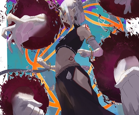 ご要望に合わせて描きます カッコ可愛い美少女キャラをお探しの方！ イメージ1