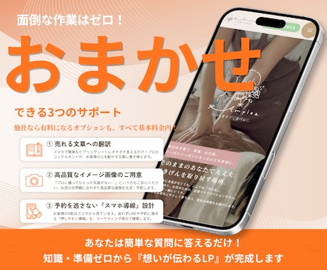 あなたの想いが伝わる、反応率抜群のLPを制作します ★無料個別相談OK！★ 大手マーケターの集客特化の導線設計！ イメージ2